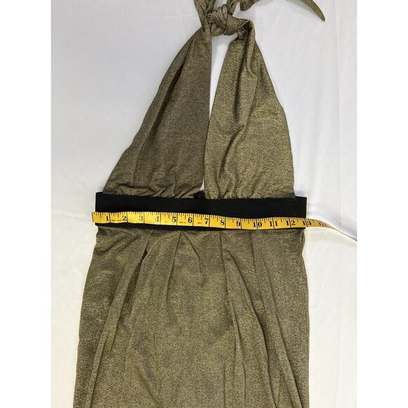 Vintage Y2K Halter Maxi dress Size Small - Picture 10 of 13